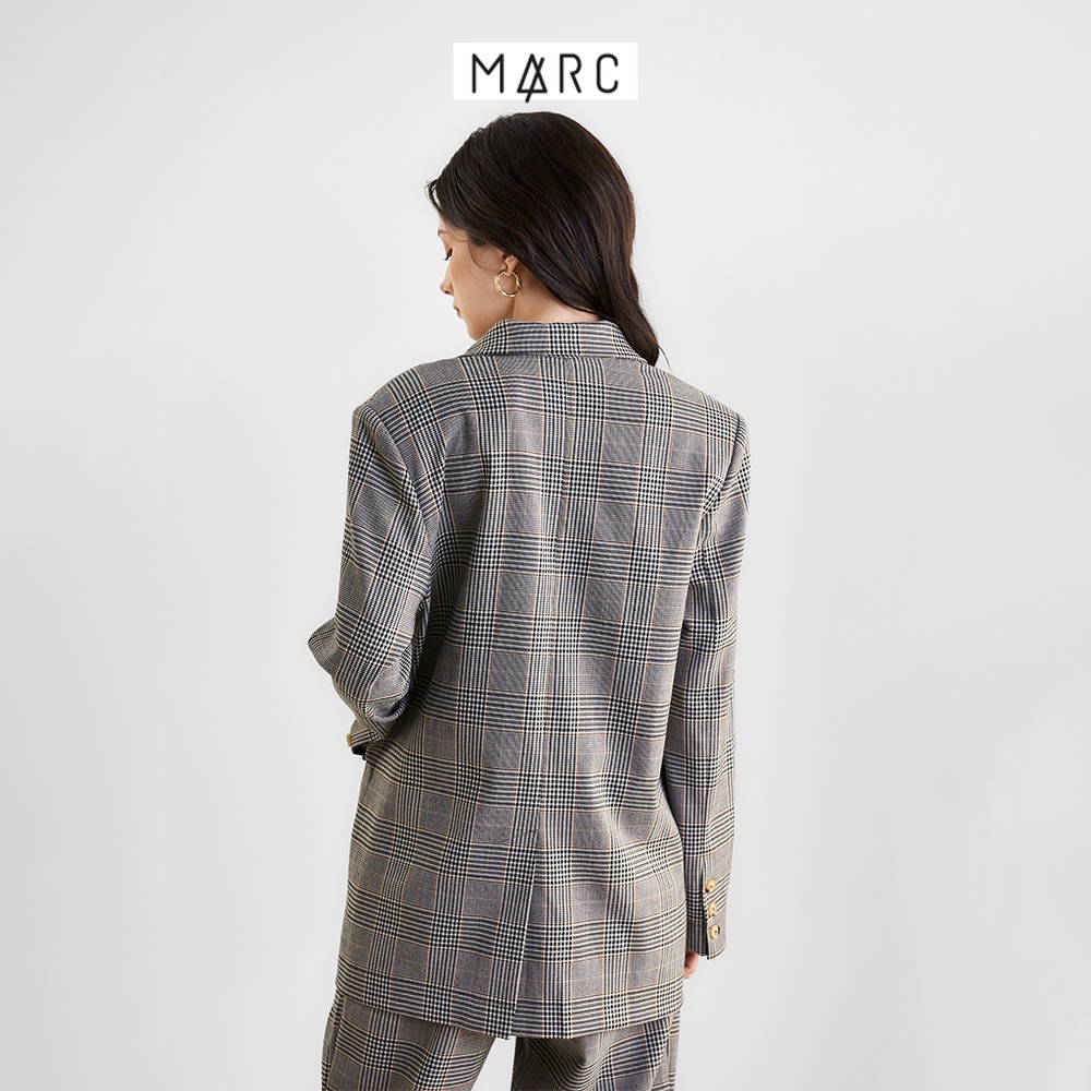 Áo blazer nữ MARC FASHION oversize caro FAPH059922 | BigBuy360 - bigbuy360.vn