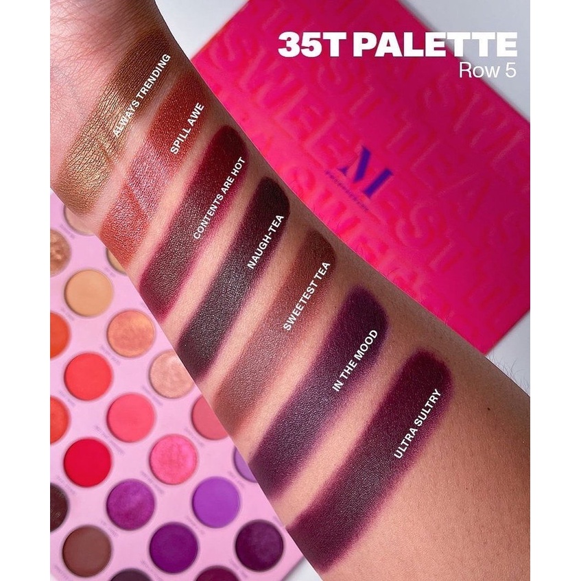 Bảng phấn mắt 35 ô mới nhà Morphe 35T Sweetest Tea