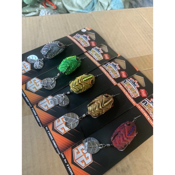 Mồi Lure Nhái Thái S2 - Action siêu đẹp