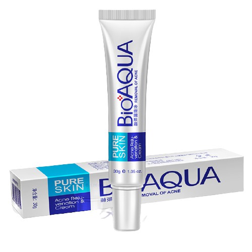 Kem Khử Mụn Bioaqua Pure Skin Giảm Thâm, Đánh Bay Mụn Chỉ Trong Vài Ngày O2O Shop