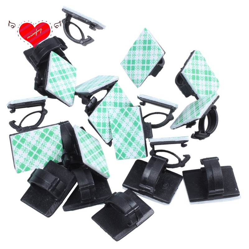 Set 20 Kẹp Giữ Dây Cáp Gọn Gàng Tiện Lợi | BigBuy360 - bigbuy360.vn