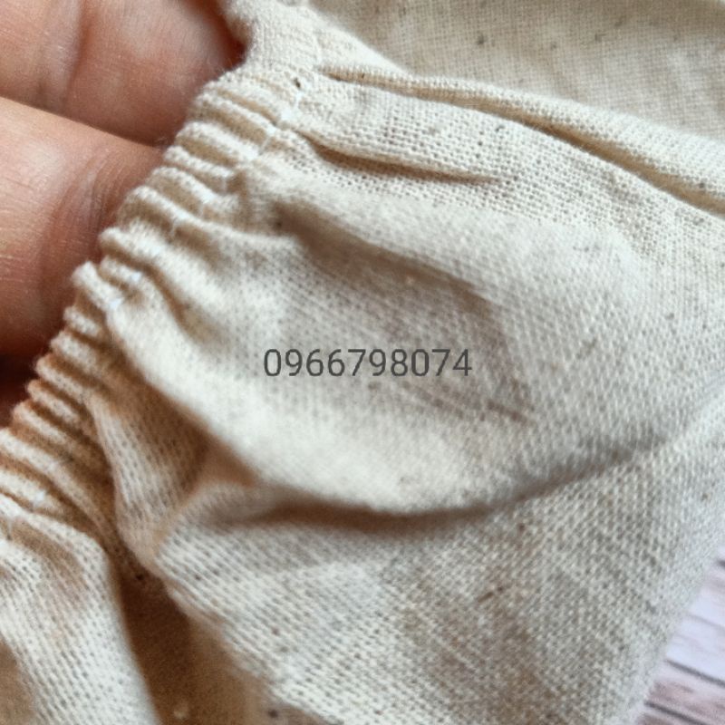 Vải lót rổ bánh mì  (100% sợi cotton tự nhiên, hàng xuất dư siêu đẹp)