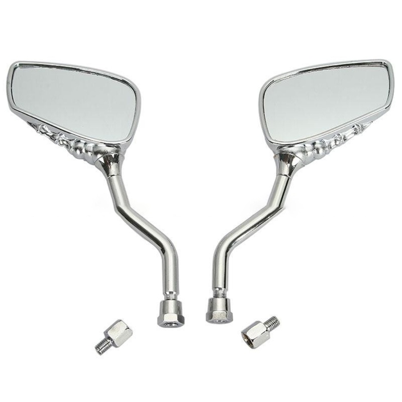 Set 2 Gương Chiếu Hậu Phong Cách Retro Cho Xe Máy