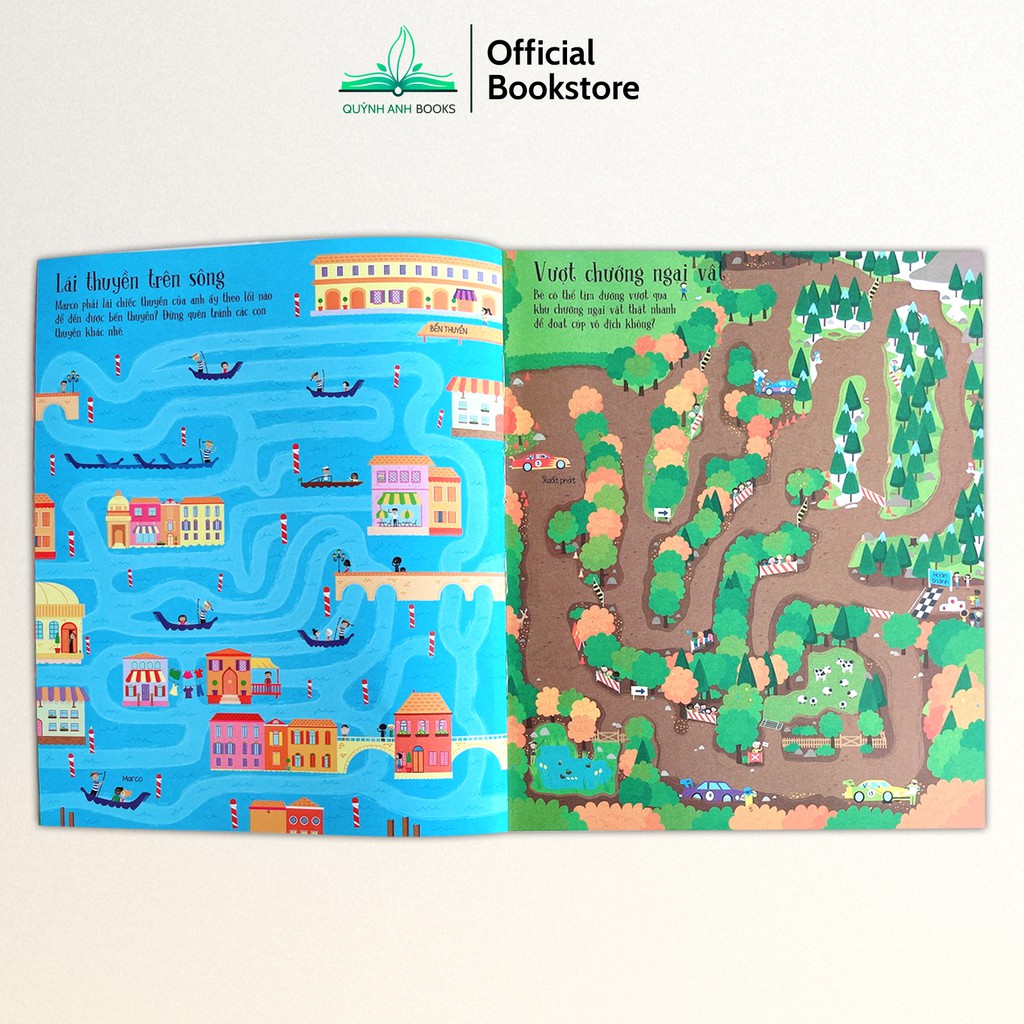 Sách - Mê cung phát triển tư duy trò chơi trí tuệ  - NPH Pingbooks