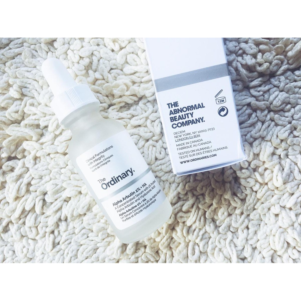 Serum dưỡng trắng The Ordinary Alpha Arbutin 2% + HA