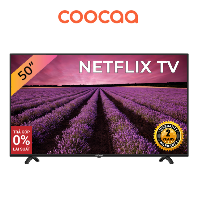 SMART Tivi Netflix 4K UHD Coocaa 50 inch Wifi - Model 50S3N (Model 2020)