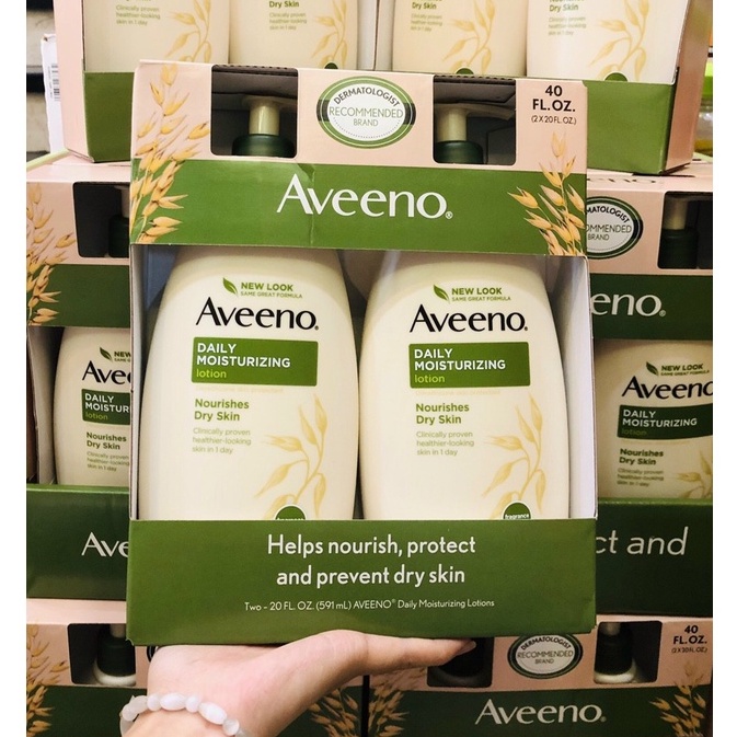 Kem Dưỡng Thể AVEENO DAILY MOISTURIZING 591ml - Mỹ