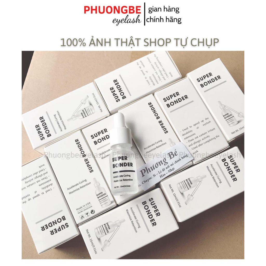 SUPER BONDER siêu liên kết tăng độ bền tối đa cho mi nối