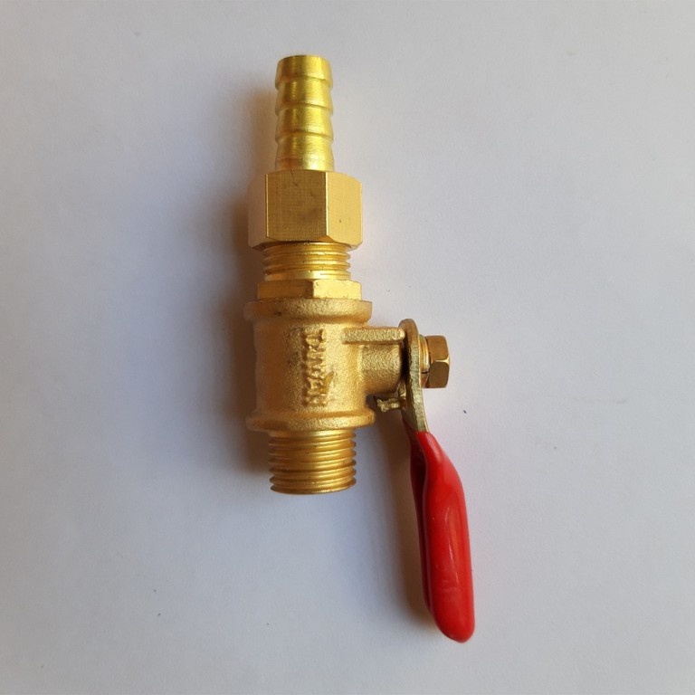 Van khóa máy hơi- máy nén khí- máy rửa xe 1/4 13mm loại tốt dày Đài Loan