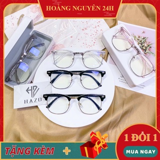Mkc021 [Giá Sỉ] Mắt Kính Giả Cận Nửa Gọng Trong Suốt Cực Đẹp