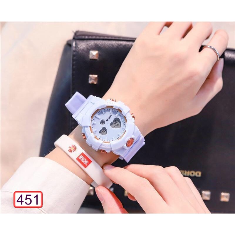 [Mã FAMARAL2 giảm 10K đơn 50K]ĐỒNG HỒ NAM NỮ SPORTS ĐIỆN TỬ 451 MẶT TRÁI TIM THỂ THAO SIÊU ĐẸP | BigBuy360 - bigbuy360.vn