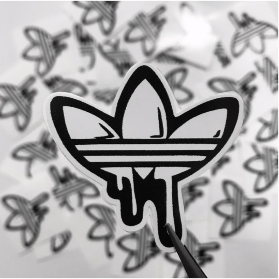Sticker ba lá dán trang trí laptop điện thoại mũ bảo hiểm xe máy vali tủ kệ
