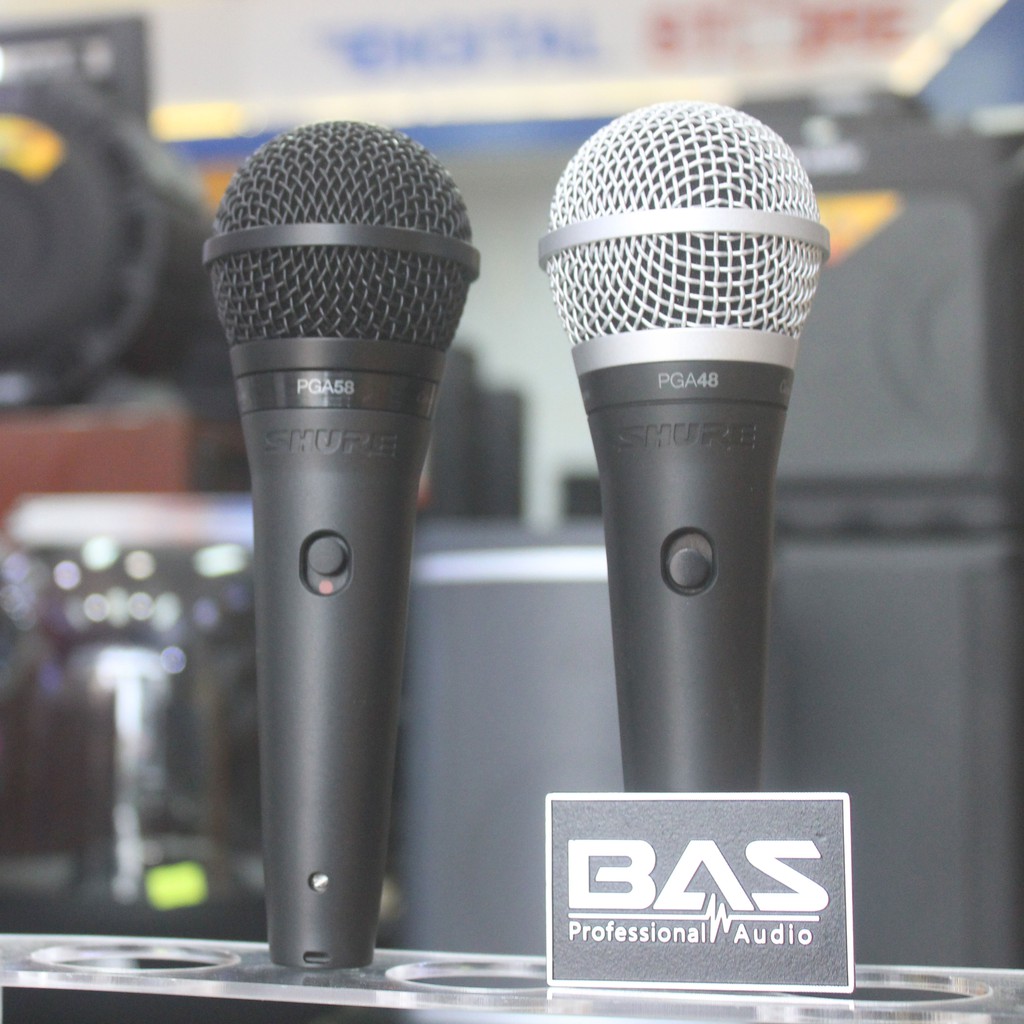 Shure PGA58/LC, mic karaoke có dây, chất lượng cao, hát cực nhẹ, hàng chính hãng, bảo hành 12 tháng