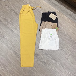quần đũi xẻ gấu nữ