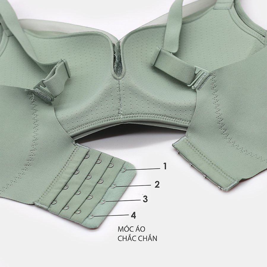 Áo lót nữ không gọng BECHIPI đệm mỏng, bản lưng to, áo ngực không đường may - AL9376 | BigBuy360 - bigbuy360.vn