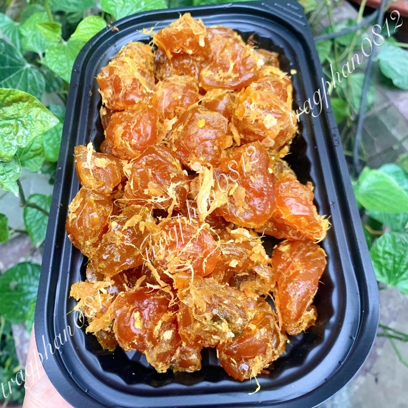 Ô mai/mứt mận dẻo khía xào gừng (500g)
