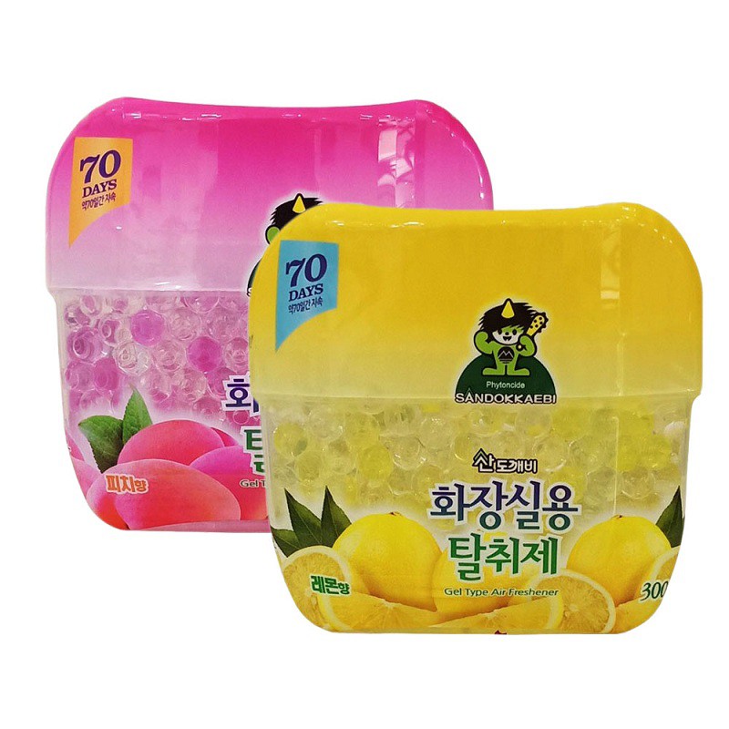Sáp thơm phòng dạng hạt khử mùi sandokkaebi korea 300g