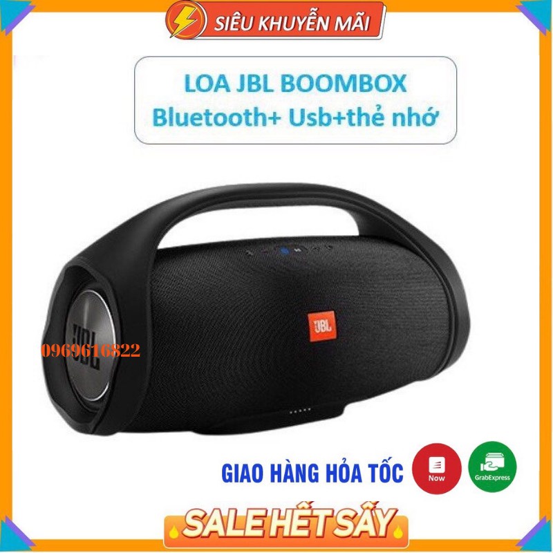 [Mã ELHACE giảm 4% đơn 300K] [ Bảo Hành 12 Tháng ] Loa Bluetooth BOOMBOX Du Lịch Đa Năng giá rẻ công xuất 60W nhỏ gọn