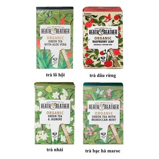 Trà hữu cơ Heath & Heather 100% Organic (bill Anh)