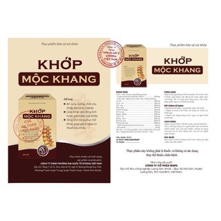 Xương Khớp Mộc Khang- Chính hãng