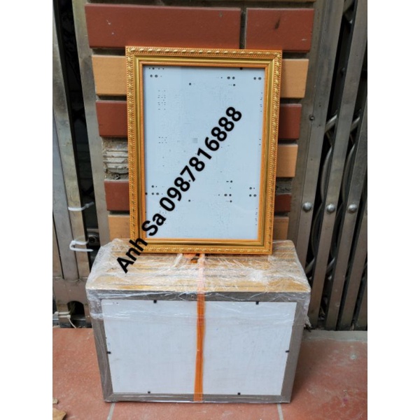 Khung bằng khen giấy khen a4 21x30 màu vàng, trắng mã 329. FREE SHIP nội thành Hà Nội