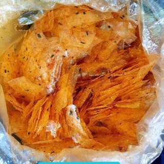 Bánh tráng sate tôm ngon cay