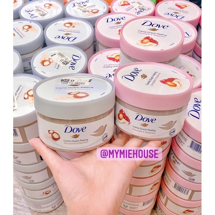 Tẩy Da Chết Toàn Thân DOVE Exfoliating Body Polish Bản mỹ / Bản đức