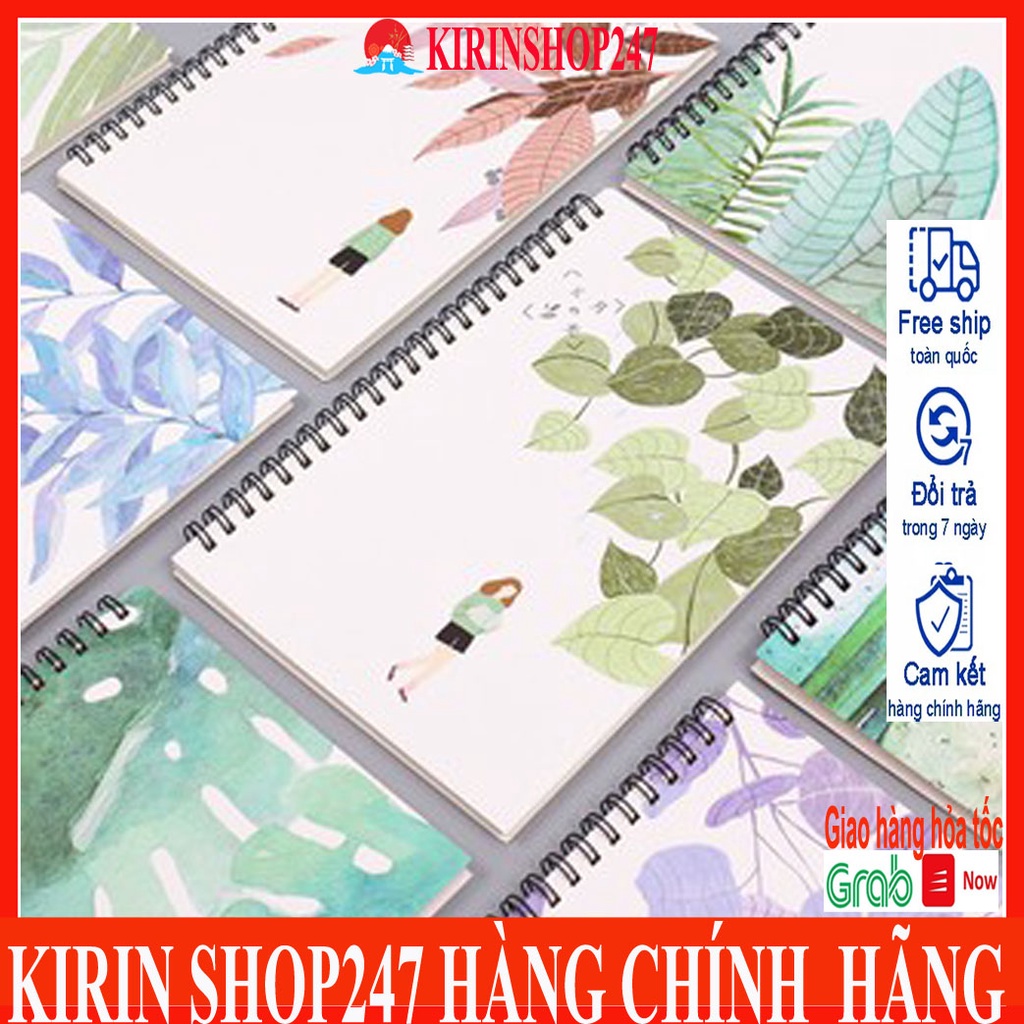 Sổ tay, Sổ ghi chép A5 60 tờ - Kẻ ngang - Màu ngẫu nhiên