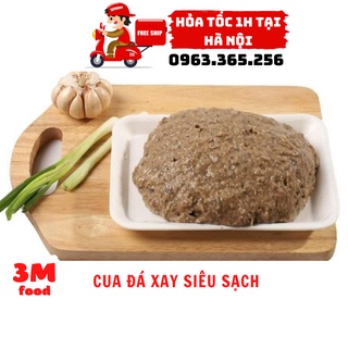 Cua Xay Sẵn - Cua sạch kèm gạch [ Hỏa tốc tại Hà Nội ] 3M FOOD HS