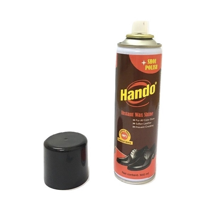 Chai xi bóng bảo dưỡng giầy da Hando 300ml