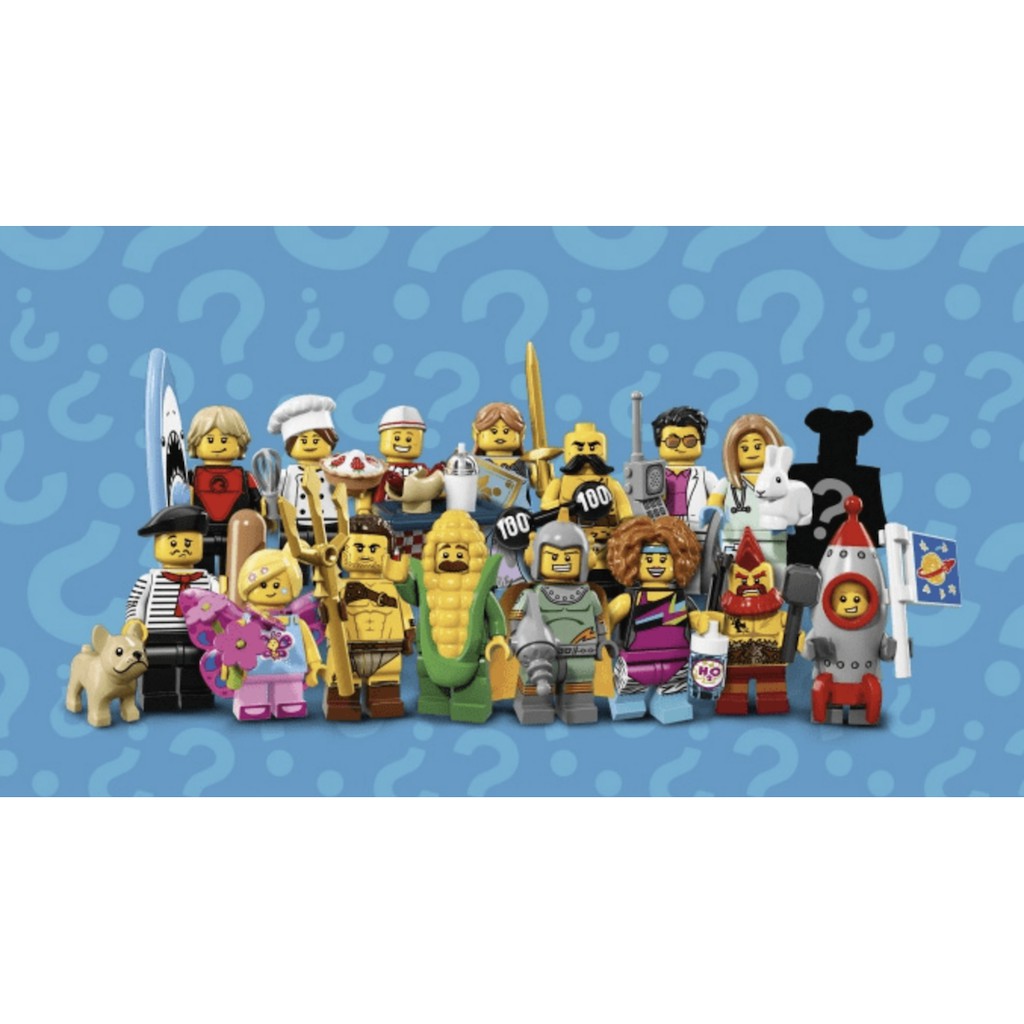 [New Seal] Lego HaHa - Lego Minifigures - Bộ sưu tập nhân vật Series 17 - 71018