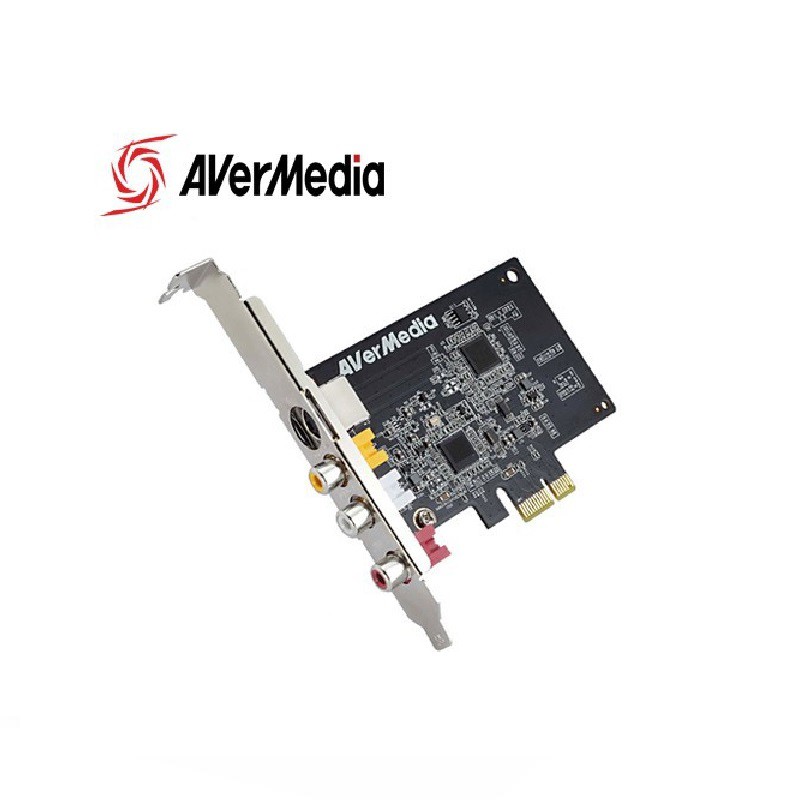 Card Chuyển Đổi PCI Ex sang AV, S-Video AVERMEDIA C725D Cao Cấp ghi hình, thu lại tín hiệu hình ảnh, âm thanh