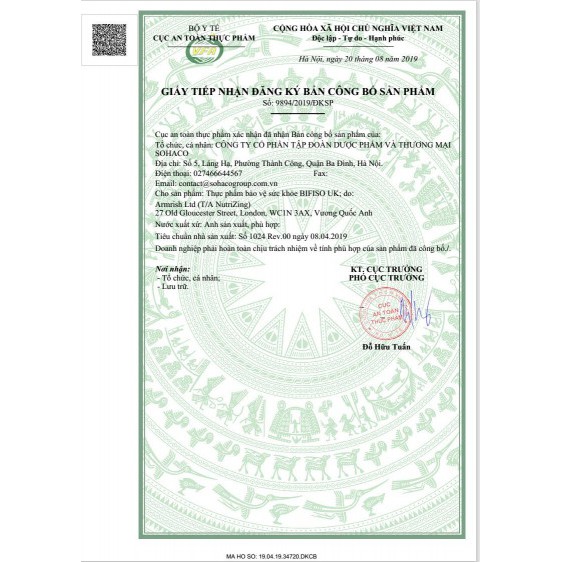 Men Vi Sinh BIFISO Dạng Viên - Dành cho người viêm đại tràng, rối loạn tiêu hóa, hội chứng ruột kích thích