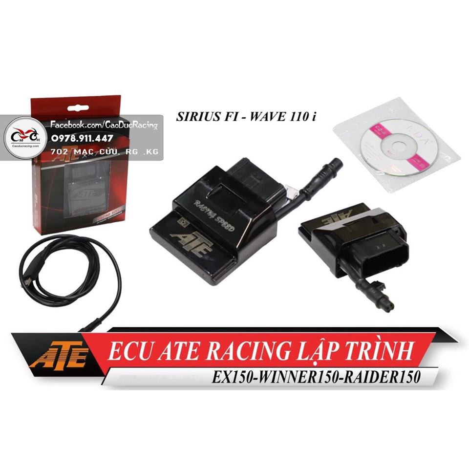 Giảm giá Ecu ATE Lập trình mở tua Ex150 - winner sonic - Raider fi