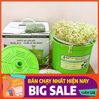 [ NEW ] [ CHÍNH HÃNG ] Thiết bị làm giá muối dưa, muối cà đa năng BKID- Sản phẩm của Đại học Bách khoa Hà Nội H3C STORE