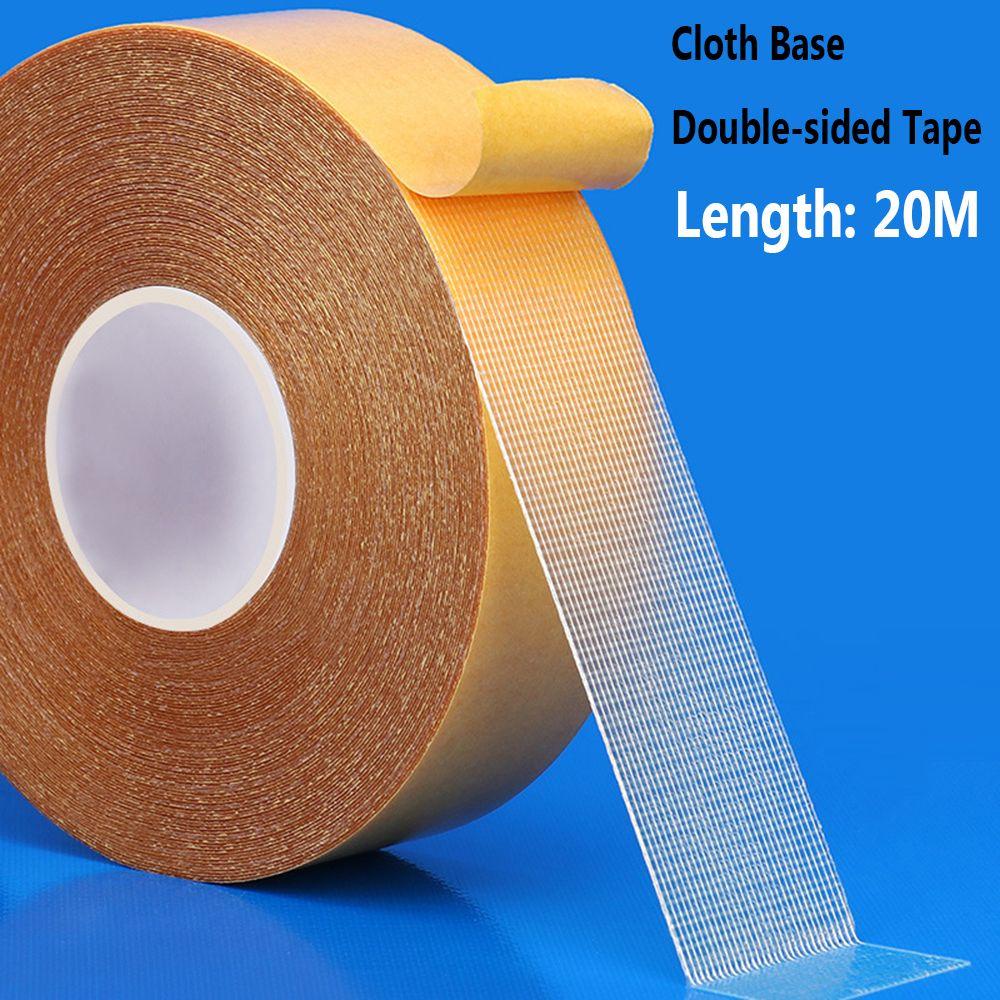 Cuộn Băng Keo Hai Mặt Độ Dính Cao 20m Chống Thấm Nước Không Để Lại Dấu Vết