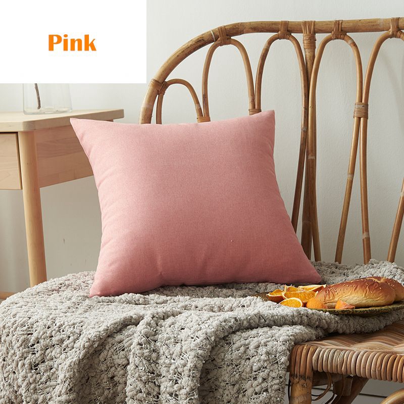 Waterproof Cushion Cover High Quality Throw Pillow Linen Pillowcase 45x45cm/50X50cm Home Pillow