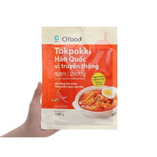 Bánh Gạo Tokbokki Hàn Quốc O'food gói 140g