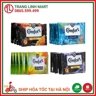 Nước xả vải Comfort dây 10 gói x 20ml