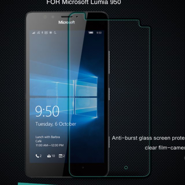 Combo 2 kính lumia 950