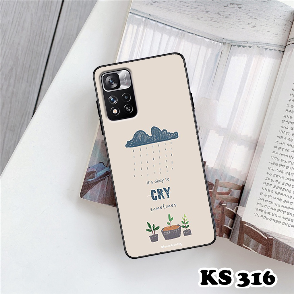 Ốp lưng Redmi Note 11 5G - Redmi Note 11 Pro 5G Bản Trung Quốc - Ốp in hình BlueSky - lưng nhám viền TPU cao cấp