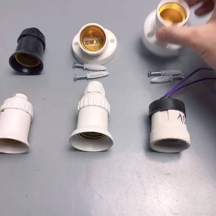 Đui đèn E27 chống nước độ bền cao tiếp xúc tốt , Đui xoáy gắn tường bảo hành 12 tháng | BigBuy360 - bigbuy360.vn