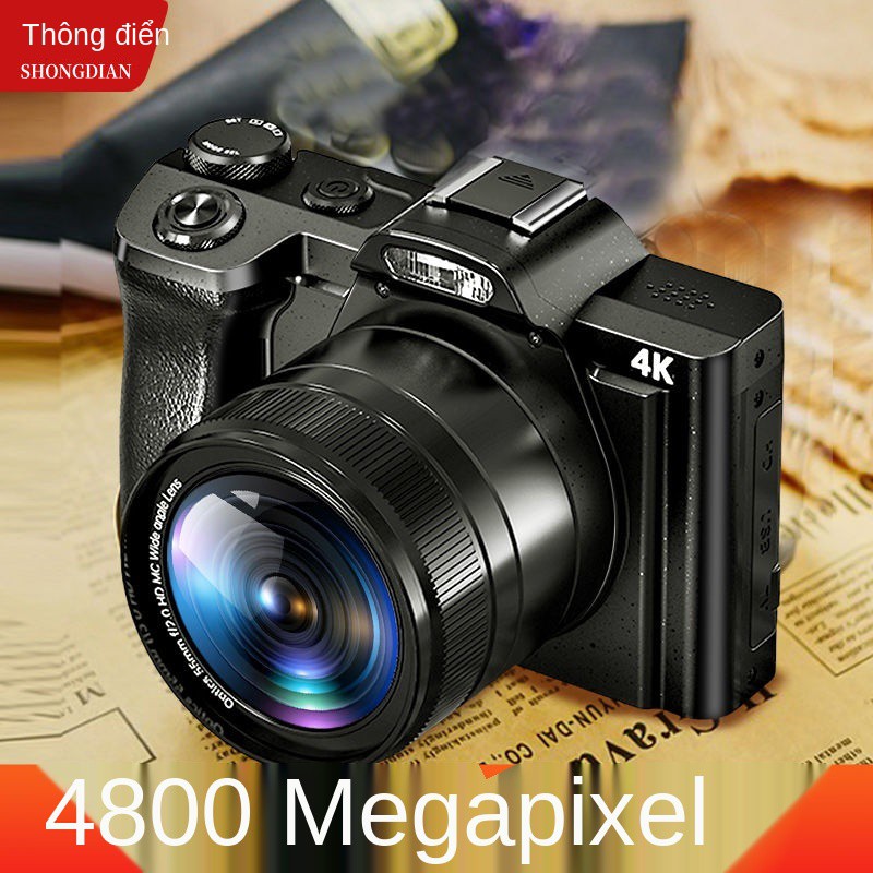 Máy ảnh kỹ thuật số dành cho sinh viên SLR đầu vào giá rẻ điểm và HD Du lịch Chụp