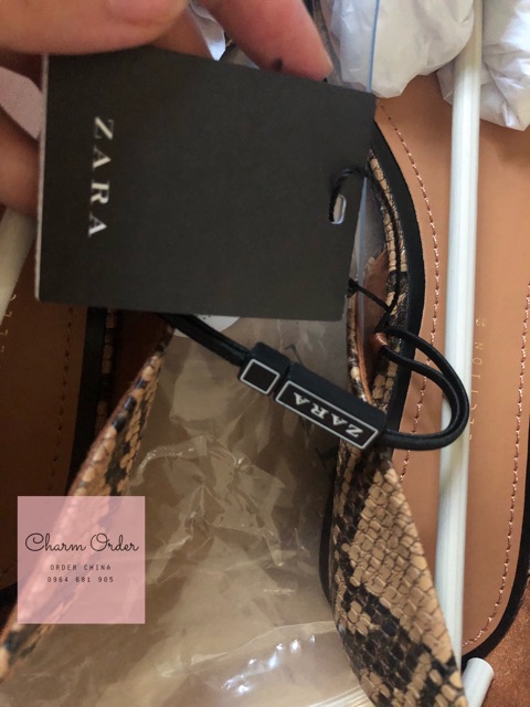 Bệt da báo Zara xuất (Order)[Sẵn size 36,37] | BigBuy360 - bigbuy360.vn