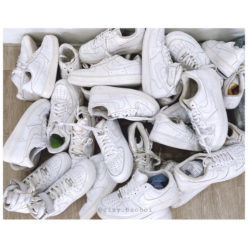 Giày AF1 real đã qua sử dụng
