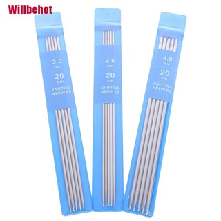Eshylala len nhọn dài 20cm dệt kim