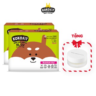 [Tặng kem dưỡng đa năng Think Nature] Combo 2 Tã/Bỉm dán/quần KOKOFiT Hàn Quốc size NB36/S34/M30/L26/XL22/Jumbo18