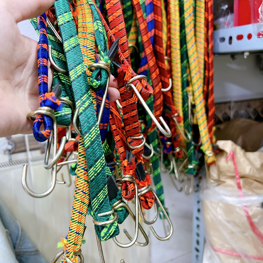 Dây ràng chở hàng hóa tiện lợi , dây chun chằn hàng