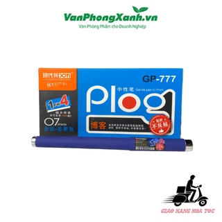 Bút nước Plog GP 777 xanh 0.7mm (Chiếc)