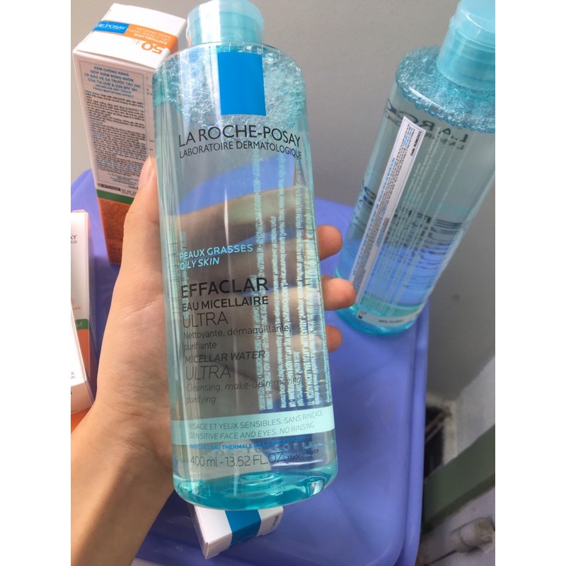 [ Date xa] Nước tẩy trang La Roche Posay 400ml.